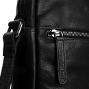 Chesterfield Leather Shoulder Bag Black Dessau