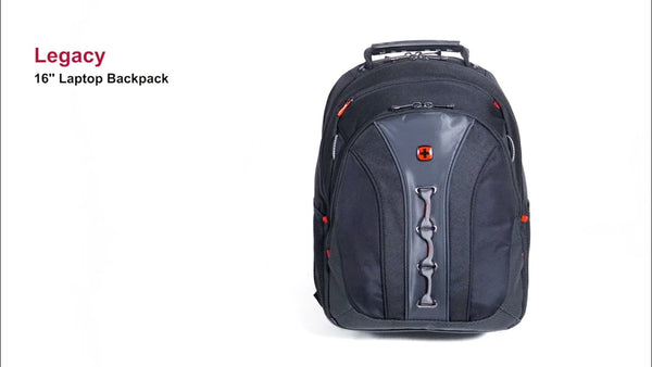 Wenger Legacy 16'' Laptop Backpack Black