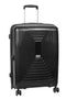 Cellini Flexilite Medium 4 Wheel Trolley Case Black