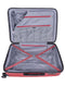 Cellini Flexilite Medium 4 Wheel Trolley Case Red