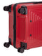 Cellini Flexilite Medium 4 Wheel Trolley Case Red