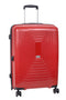 Cellini Flexilite Medium 4 Wheel Trolley Case Red