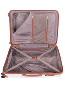 Cellini Monte Carlo Medium 4 Wheel Trolley Case Black