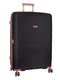 Cellini Monte Carlo Large 4 Wheel Trolley Case Black