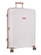 Cellini Monte Carlo Large 4 Wheel Trolley Case White