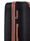 Cellini Monte Carlo Large 4 Wheel Trolley Case Tan