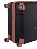 Cellini Monte Carlo Large 4 Wheel Trolley Case Tan