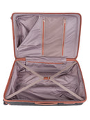 Cellini Monte Carlo Large 4 Wheel Trolley Case Tan