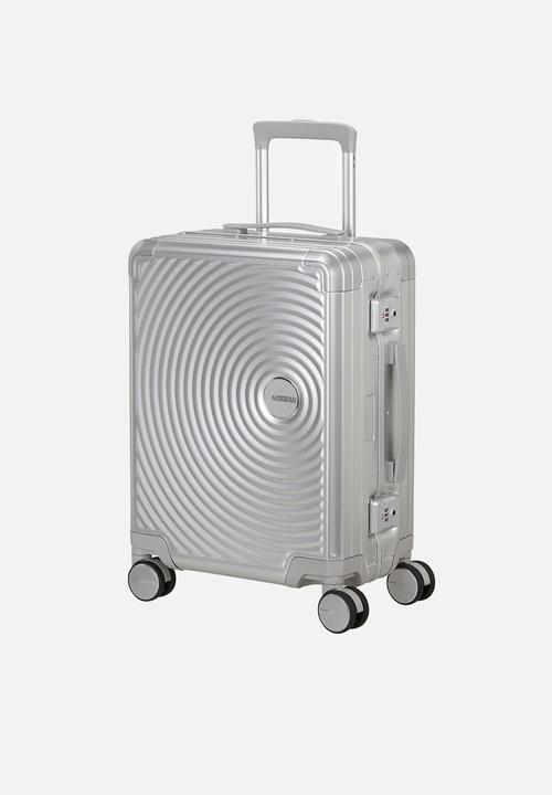 American Tourister Soundbox Alu Spinner 68cm Silver
