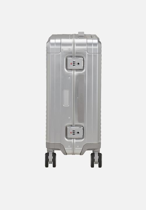 American Tourister Soundbox Alu Spinner 68cm Silver