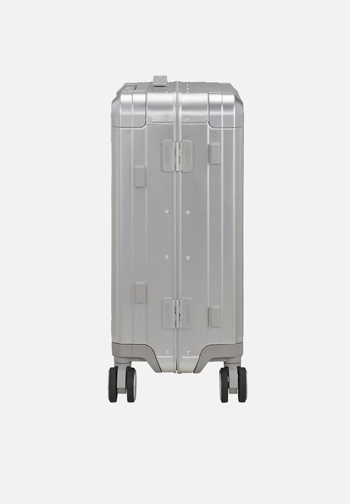 American Tourister Soundbox Alu Spinner 68cm Silver
