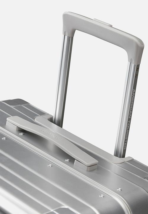 American Tourister Soundbox Alu Spinner 68cm Silver