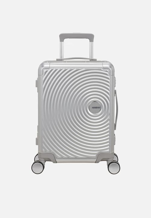 American Tourister Soundbox Alu Spinner 68cm Silver