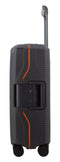 Pierre Cardin Cannes Case 65cm Medium Luggage Charcoal/Orange