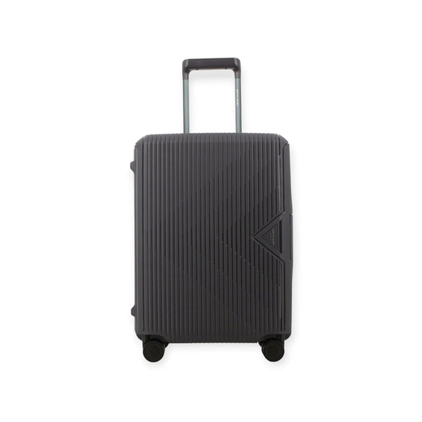 Pierre Cardin Cannes Case 65cm Medium Luggage Charcoal/Orange