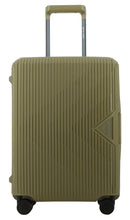 Pierre Cardin Cannes Clip Case Luggage 55cm Cabin Green/Orange
