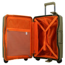 Pierre Cardin Cannes Clip Case Luggage 55cm Cabin Green/Orange