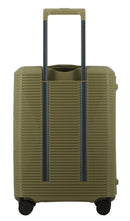 Pierre Cardin Cannes Clip Case Luggage 55cm Cabin Green/Orange