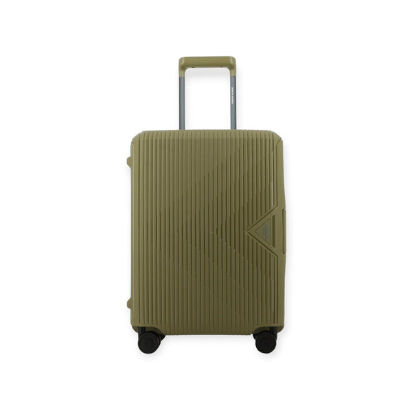 Pierre Cardin Cannes Clip Case Luggage  75cm Large Green/Orange
