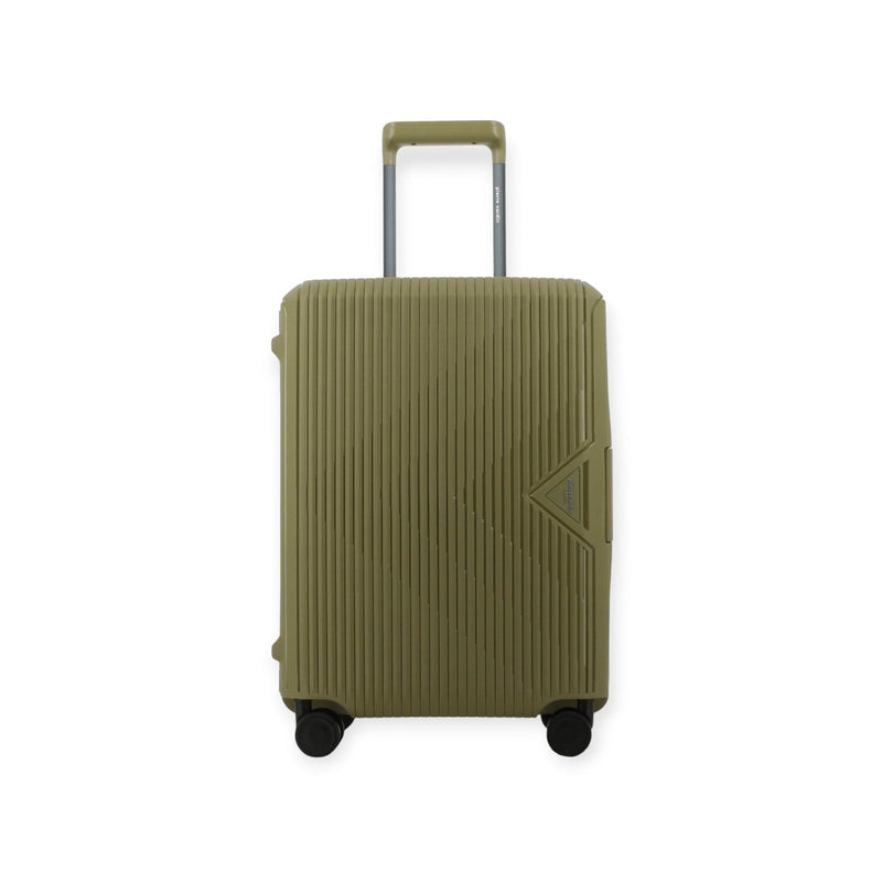 Pierre Cardin Cannes Clip Case Luggage  75cm Large Green/Orange