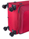 Voyager Istria Medium 4 Wheel Trolley Case Red