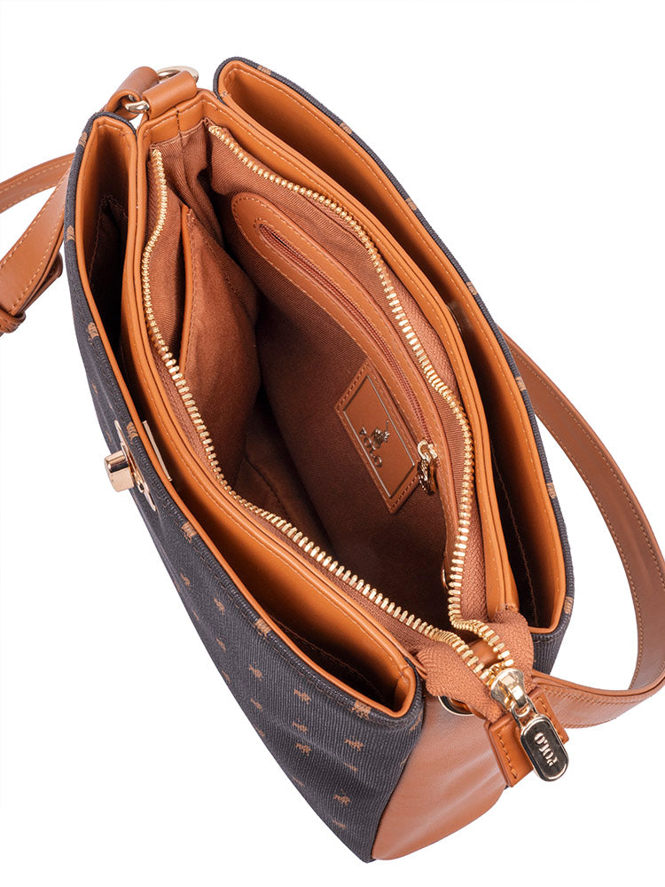 Polo Iconic Multi-Compartment Sling Black