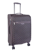 Polo  Signature Luggage Large Trolley Case Brown
