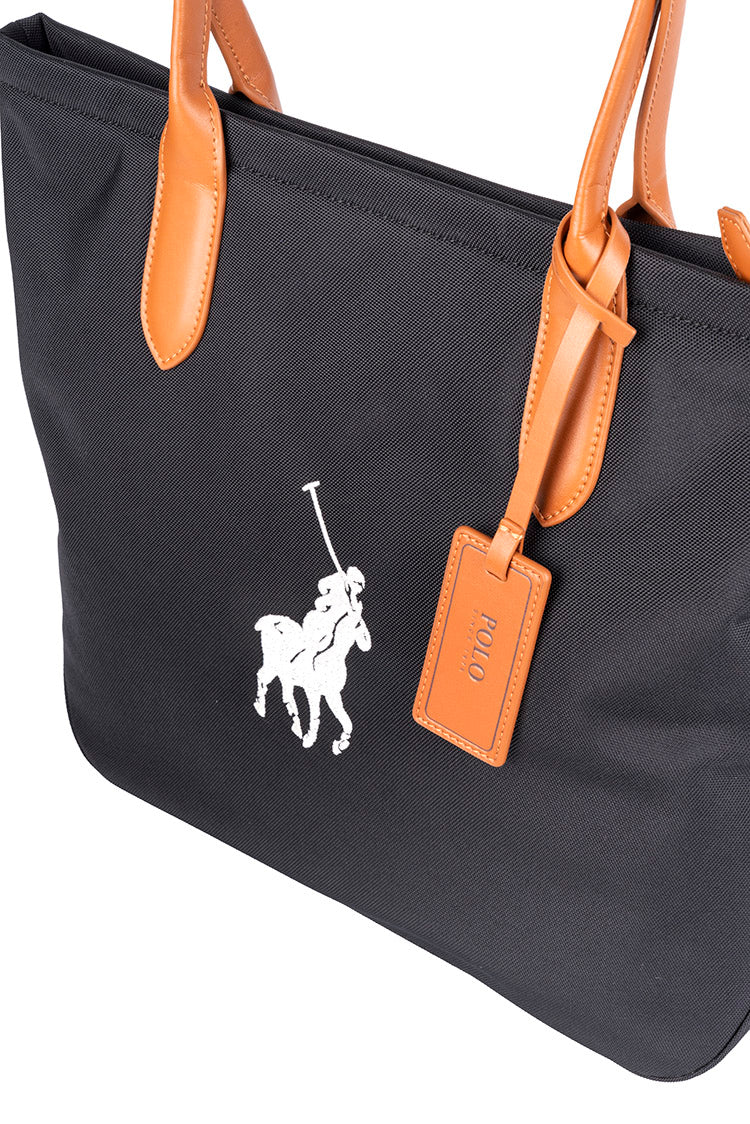 Polo Spectator Tote Bag Black