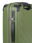 Polo Sport Carry On 4 Wheel Trolley Case Green
