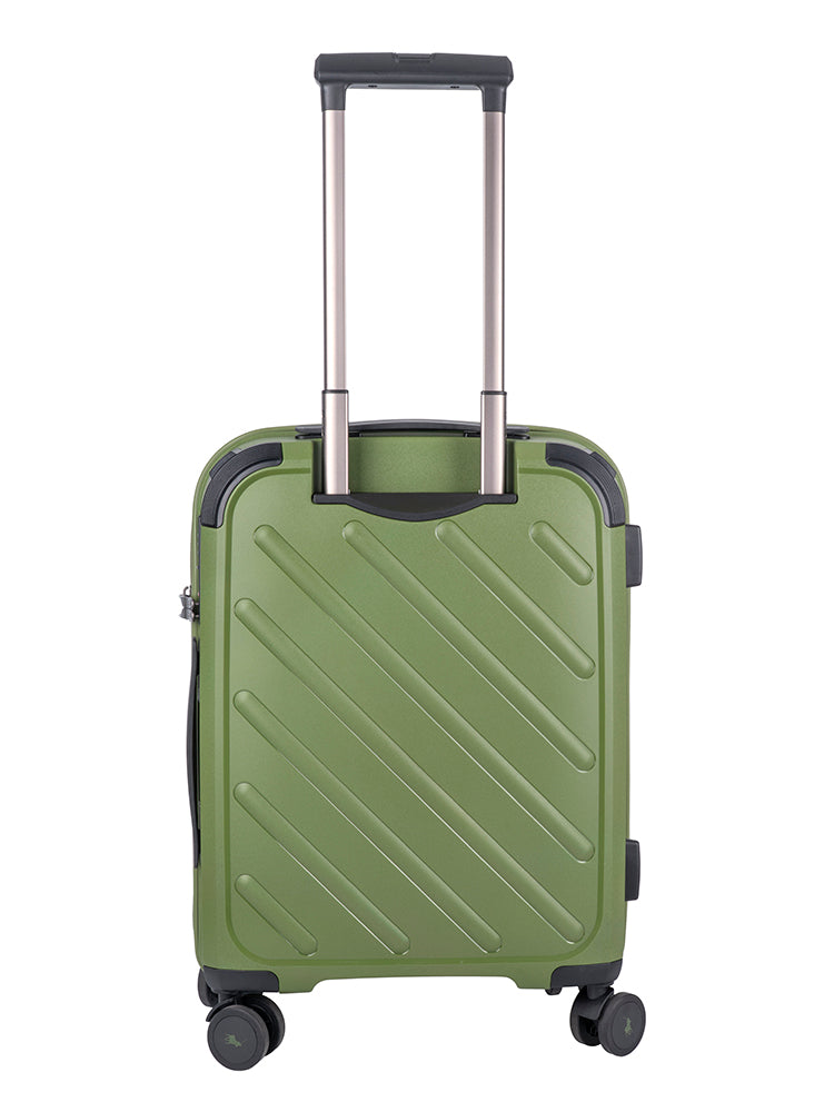 Polo Sport Carry On 4 Wheel Trolley Case Green