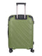 Polo Sport Medium 4 Wheel Trolley Case Green