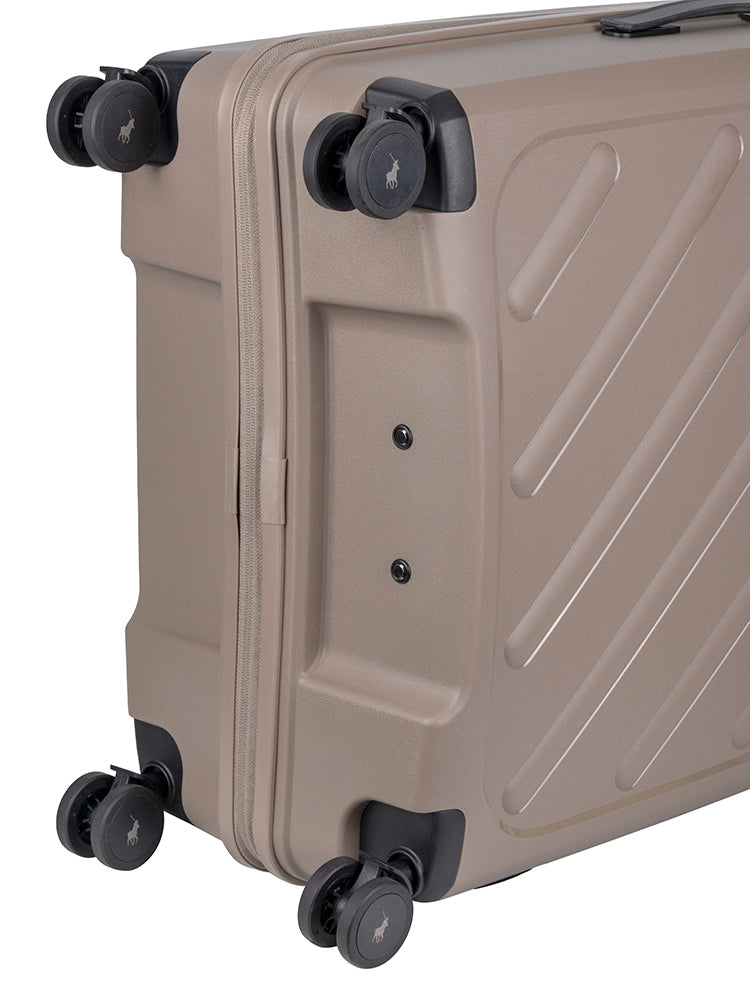 Polo Sport Large 4 Wheel Trolley Case Stone