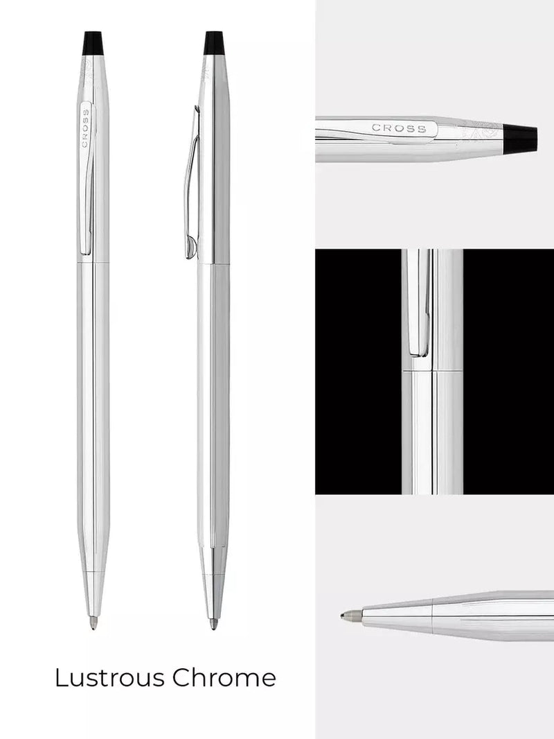 Cross Classic Century Lustrous Chrome Ballpoint Pen 3502