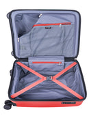 Cellini Flexilite 4 Wheel Trolley Carry On Red