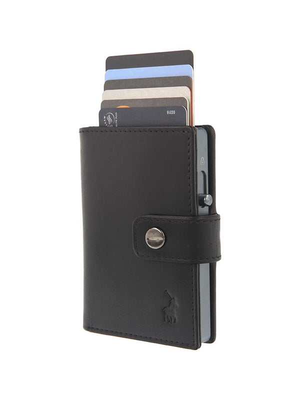 Polo Pop-Up Wallet Black