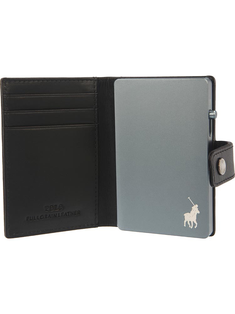 Polo Pop-Up Wallet Black