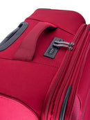 Voyager Istria Large 4 Wheel Trolley Case Red