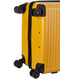 Voyager Mahe Large 4 Wheel Trolley Case Dark Yellow