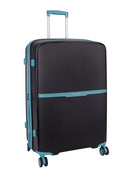 Voyager Traveler Large 4 Wheel Trolley Case black