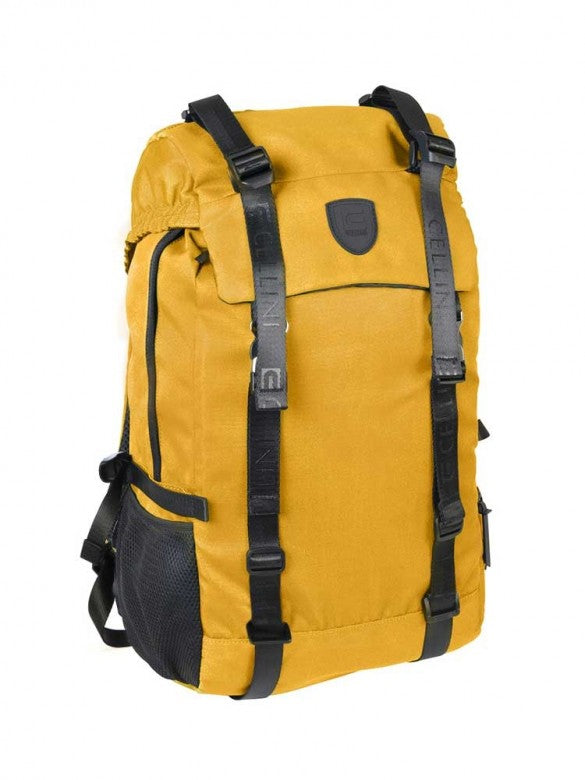 Cellini Uni Flap Over Backpack Yellow