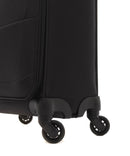 Travelite Flash 54cm Carry on Trolley Case -Black