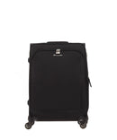 Travelite Flash 66cm Check in Trolley Case -Black