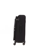 Travelite Flash 54cm Carry on Trolley Case -Black
