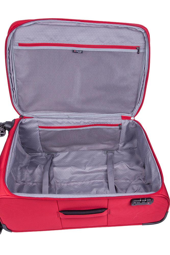 Cellini Optima Medium 4 Wheel Trolley Case