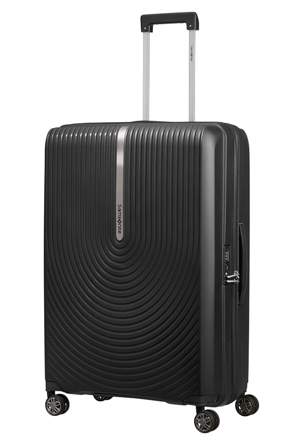 Samsonite HI-FI Spinner Expandable 3 Piece Set Black