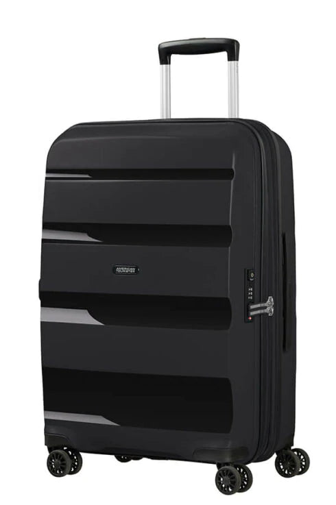 American Tourister Bon Air 3 Piece Spinner Luggage Set Black Saleys Travel Goods