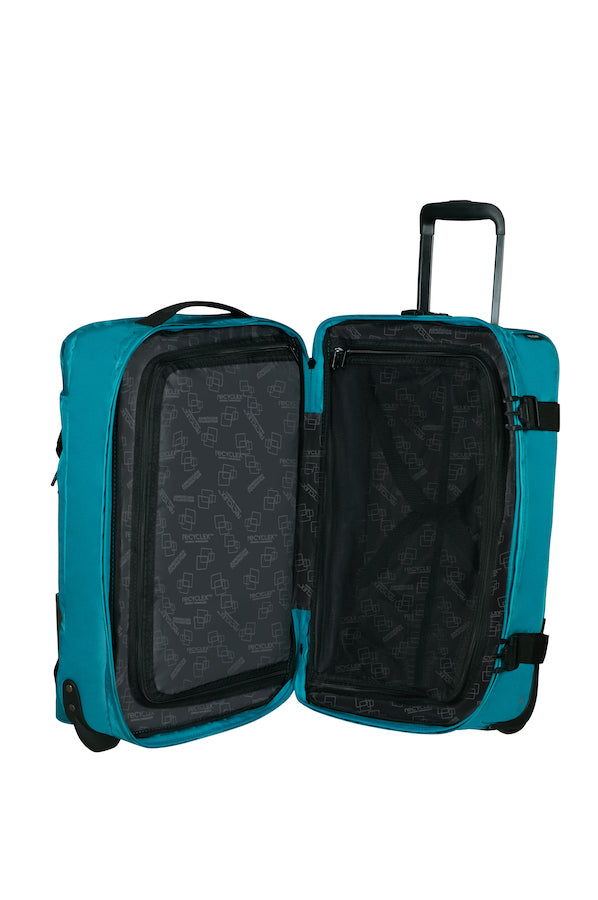American Tourister Urban Track Duffle with Wheels Small 55L - Verdigris