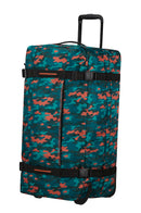 American Tourister Urban Track Duffle with Wheels Large 116L Camo Print,