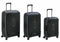 Delsey Moncey 3 Piece Luggage Set Anthracite