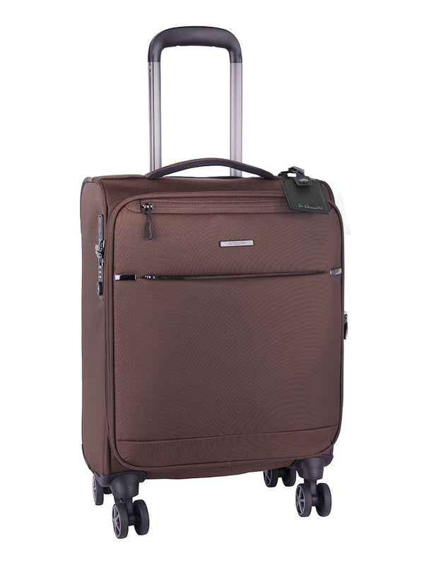 Cellini Smartcase 4 Wheel Carry On Trolley Walnut